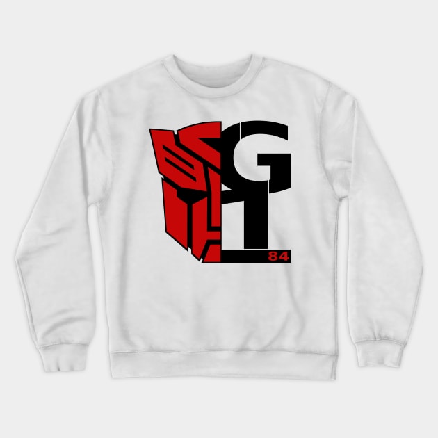 Transformers G1 Autobots 84 Crewneck Sweatshirt by Vitalitee